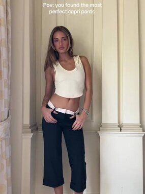 Amelie Teje Capri Pants